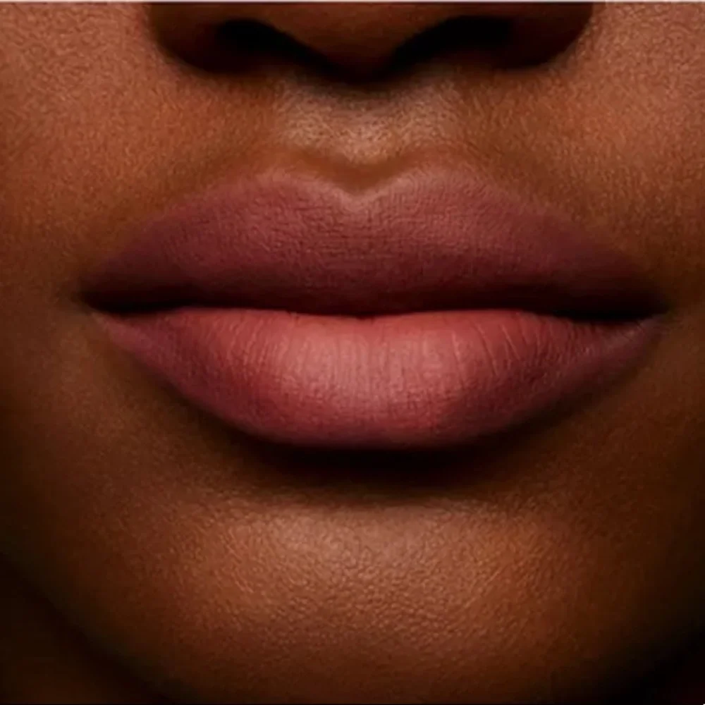 MAC Powder Kiss Liquid Lipcolour Over the Taupe